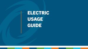 A screenshot of the Electric Usage Chart  document