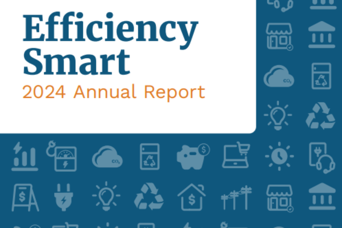 Cover of the Efficiency Smart 2024 Annual Report