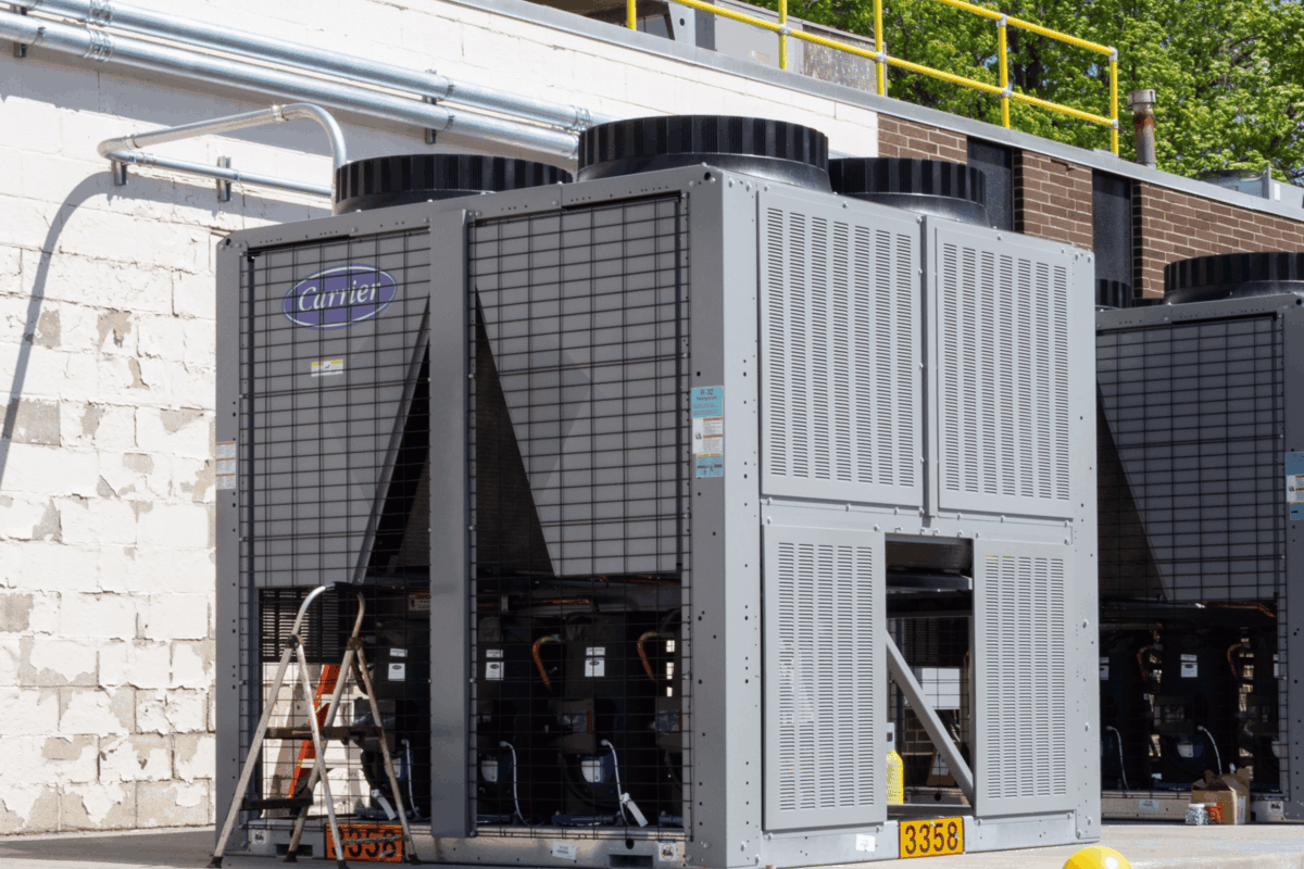 outdoor gray units