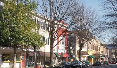 the downtown of Dover, Delaware.