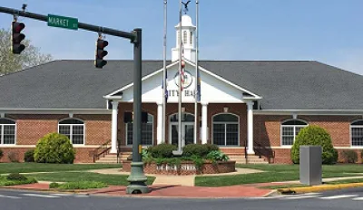 Seaford, Delaware's City Hall building.