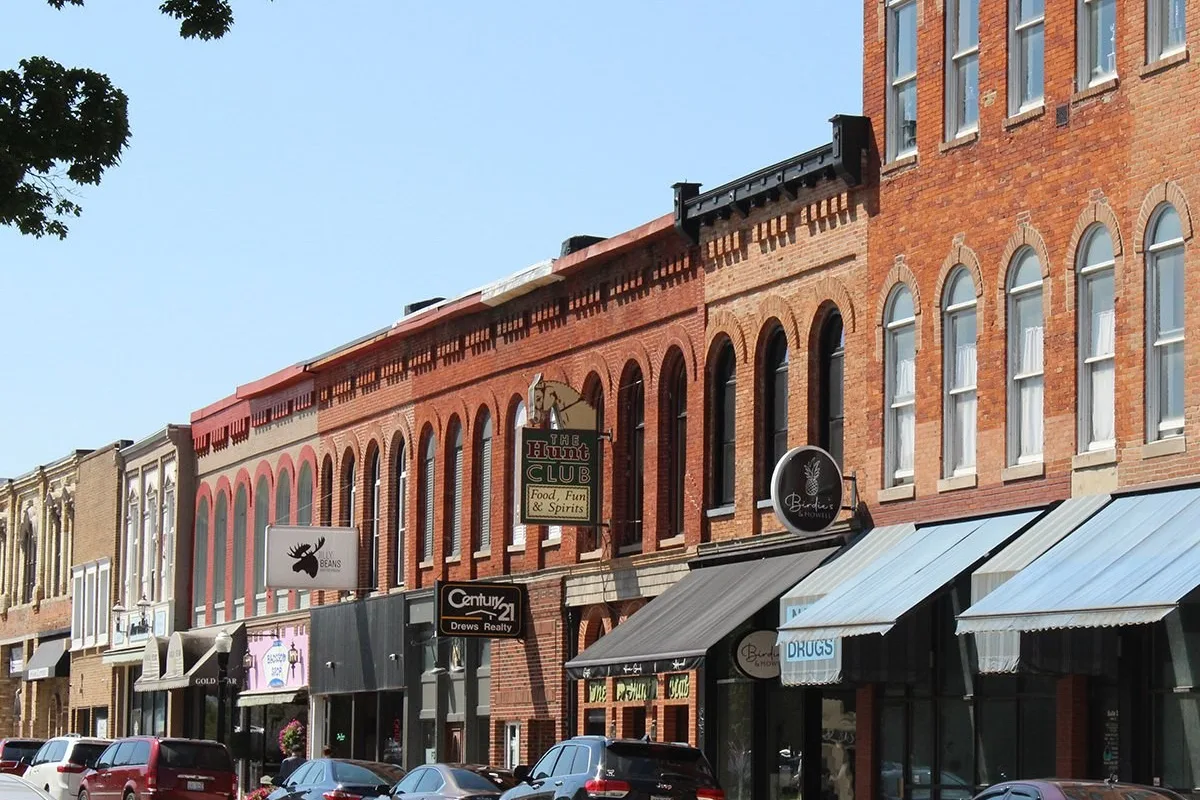Hillsdale, Michigan's Downtown Historic District.