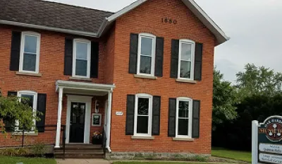 The municipal building for Oak Harbor, Ohio.
